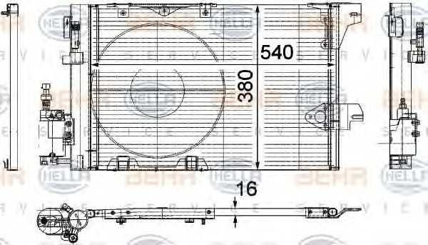 Конденсатор behrhella 8fc351301241