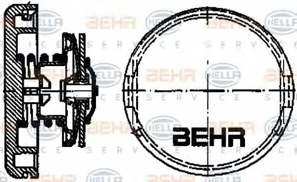 Крышка behrhella 8my376742231