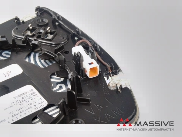 Стекло зеркала наружного с обогревом bmw 51167354631
