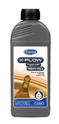 Масло моторное 15W40 X-FLOW MF 1L (ACEA:A3/B3/E2  API: SL/CF/CG-4) comma xfmf1l
