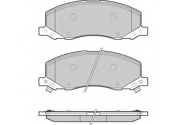 К-кт гальм. колодок перед,(18\) Opel Insignia 08- etf 121378