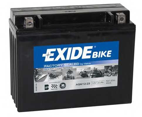 Акумулятор 21Ah 350A exide agm1223