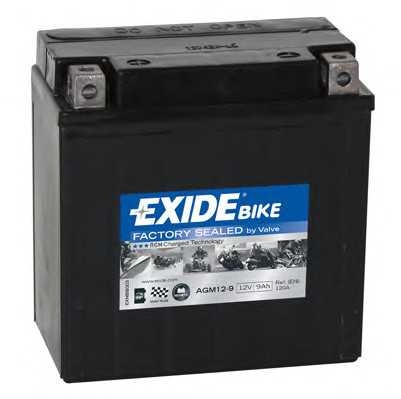 Акумулятор 9Ah 120A exide agm129