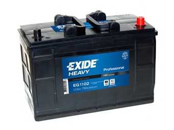 Автомобільний акумулятор Exide Start PRO EG1102 110Ah 750A R+ exide eg1102