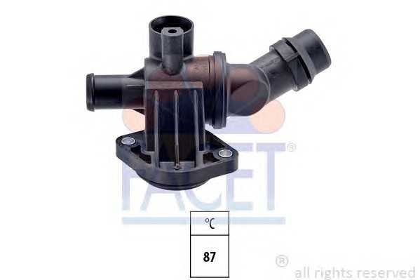 Термостат Audi A3, A8 Seat Altea, Leon, Toledo III Skoda Octavia VW Golf V, Jetta III, Passat, Touran 2.0FSI 3.0 07.03- facet 78681