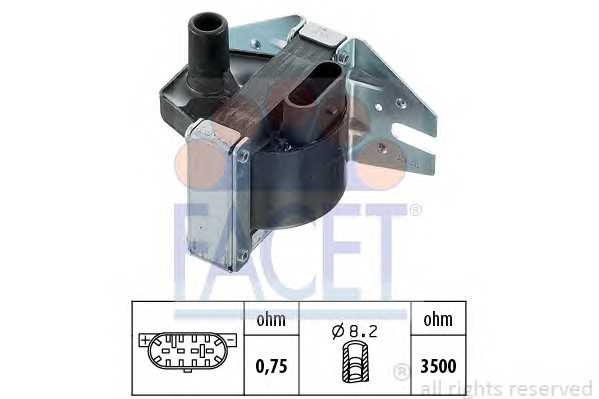 Котушка запалювання Fiat/Alfa/Lancia facet 96008