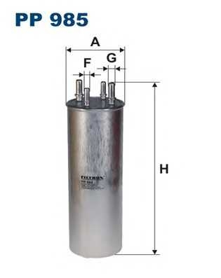 Топливный фильтр filtron pp985