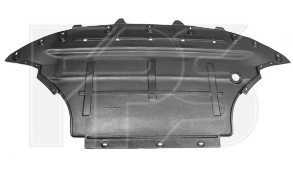 Защита Двигателя Audi Q5 (8R), 06.12 - 09.16 Хорошее Качество (Audi 8R0863821C)