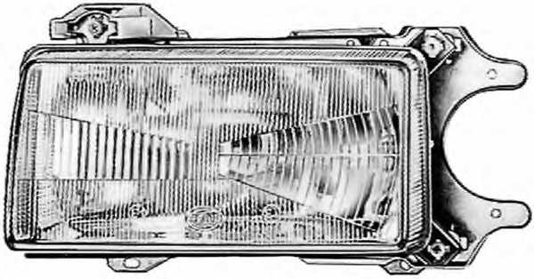 Фара Audi 80 B2, 85-87 левая behrhella 1ag004580151