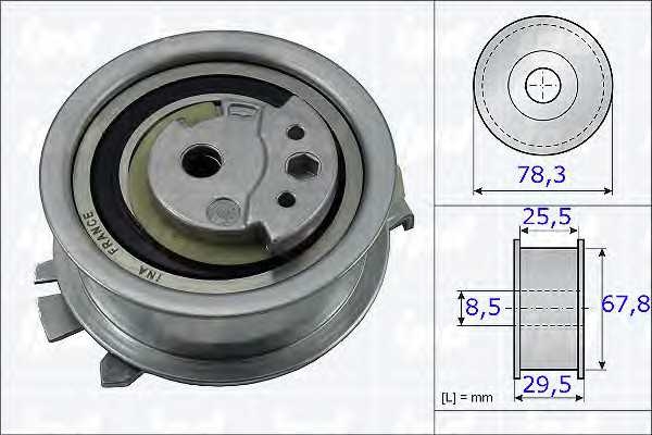 Рол.ГРМ Audi/VW/Skoda/Seat 1.6/2.0TDi (09>) ipd 153755