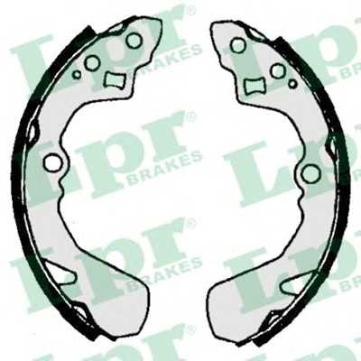 Комплект гальмівних колодок з 4 шт. барабанів lpr 06430