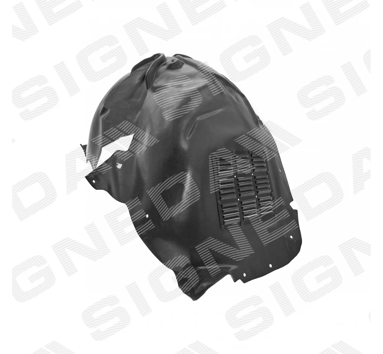 Подкрыльник Audi Q7 (4L), 06 - 10 Diesel, Фронт, Пластик (Audi 4L0809961C)