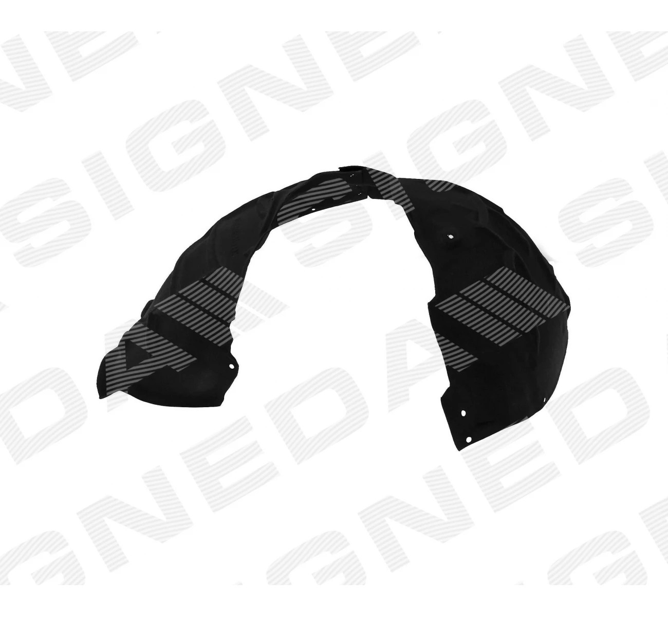 Подкрыльник Audi A5, 16 - 20 Фронт, Текстиль (Audi 8W6821171C)