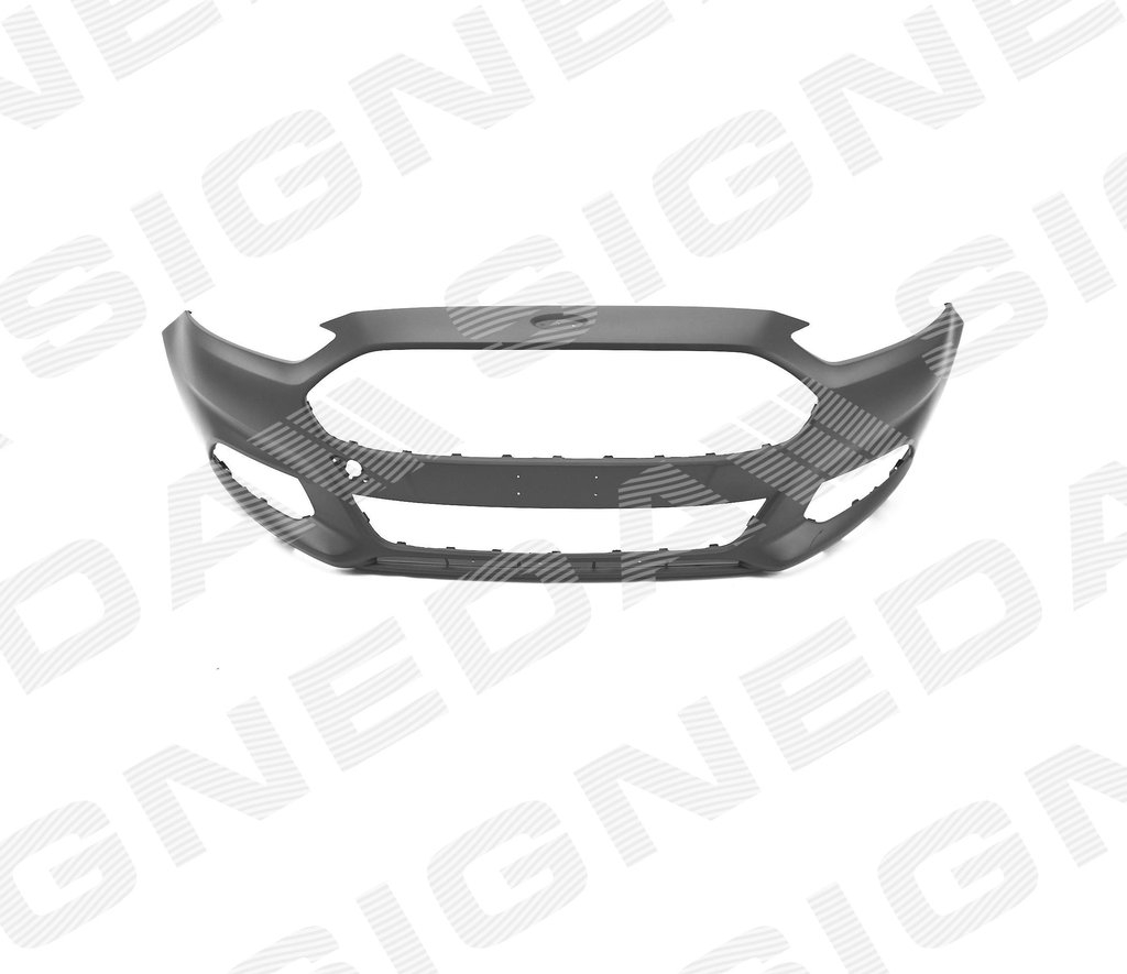 Передний Бампер Ford Fusion, 13 - 17 Без Отверстий Под Парктроники, Серый (Ford Ds7Z 17757-Daptm)