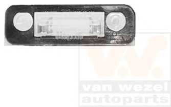 Ліхтар підсвітки номерного знаку FORD FIESTA/FUSION/MONDEO (Van Wezel) vanwezel 1825920