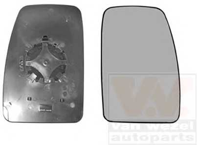 Дзеркальне скло праве RENAULT MASTER III (Hagus) vanwezel 3799836