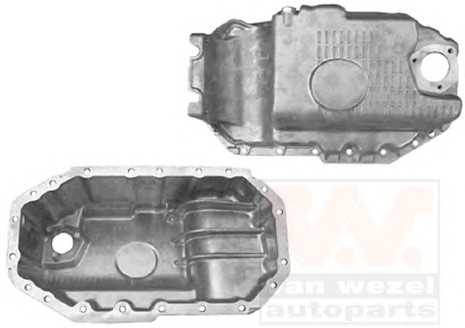 Піддон, масляний картера двигуна VAG Golf IV 1.4/1.6 16v (вир-во Wan Wezel) vanwezel 5888077
