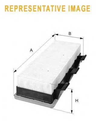 Фільтр повітряний RENAULT WA6375/AP185 (вир-во WIX-FILTERS) wix wa6375