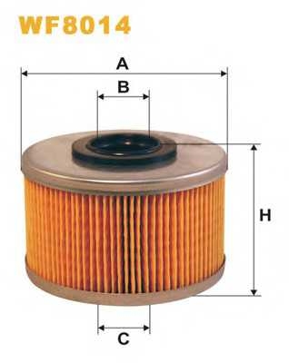 Фільтр палив. RENAULT WF8014/PM815/1 (вир-во WIX-FILTERS) wix wf8014