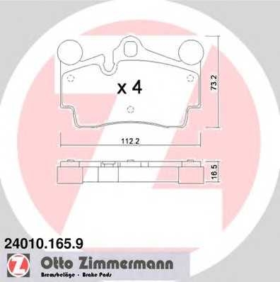 заднi Audi Q7, Porsche Cayenne 19' ottozimmermann 240101659