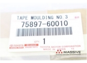 toyota 7589760010 Tape, Moulding, No.3, Oe