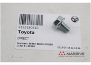 toyota 9155180610 Bolt, Flange, Oe
