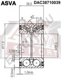 ASVA DAC38710039
