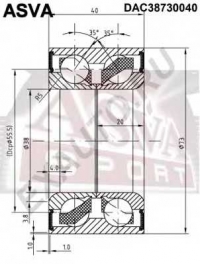 ASVA DAC38730040