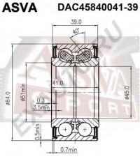 ASVA DAC45840041-39