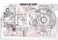 ASVA SBWH-B13MF
