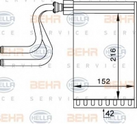 BEHR-HELLA SERVICE 8FH 351 024-261