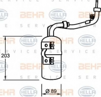 BEHR-HELLA SERVICE 8FT 351 335-061