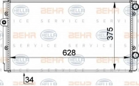 BEHR-HELLA SERVICE 8MK 376 714-491