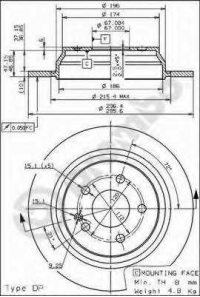 BREMBO 08.8405.10