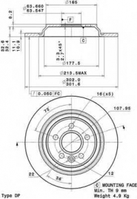 BREMBO 08.A537.11