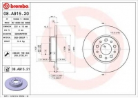 BREMBO 08.A915.21