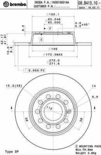 BREMBO 08.B413.11