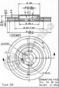 BREMBO 09.7606.11