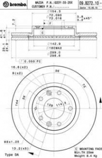 BREMBO 09.B272.10