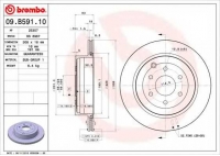 BREMBO 09.B591.10