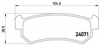BREMBO P10001