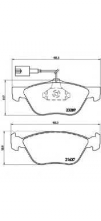 BREMBO P23077