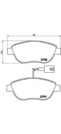 BREMBO P23087