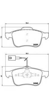 BREMBO P23103