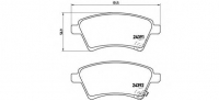 BREMBO P23105