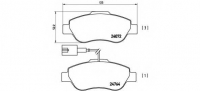 BREMBO P23107