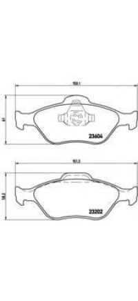 BREMBO P24055