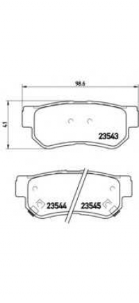 BREMBO P30014