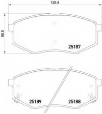 BREMBO P30055