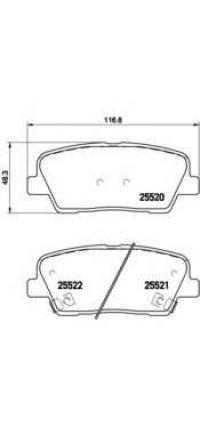 BREMBO P30063